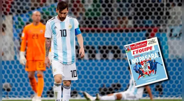 Diario L'Equipe y su polémica portada. 