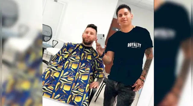 Barbero peruano le cambió el look a Lionel Messi para los octavos de final del Mundial Barbero peruano le cambió el look a Lionel Messi para los octavos de final del Mundial