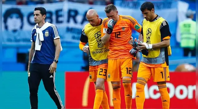 El desconsolado llanto de Franco Armani tras la eliminación de Argentina | Video