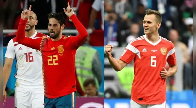 Isco Alarcón (España) y Denis Chéryshev (Rusia) se verán las caras en los octavos del Mundial de Rusia 2018. Foto: EFE Isco Alarcón (España) y Denis Chéryshev (Rusia) se verán las caras en los octavos del Mundial de Rusia 2018. Foto: EFE