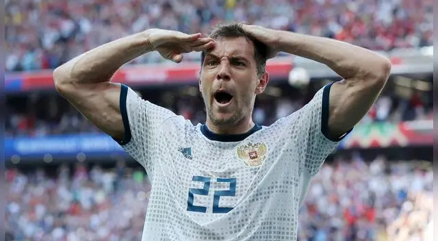 Artem Dzyuba puso el empate transitorio desde el punto blanco. Artem Dzyuba puso el empate transitorio desde el punto blanco.