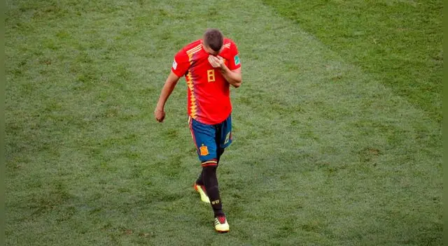 Koke fue uno de los jugadores de 'La Roja' que falló en la tanda de penales.