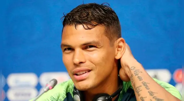 Thiago Silva suma 68 partidos disputados con la selección brasileña de fútbol.  