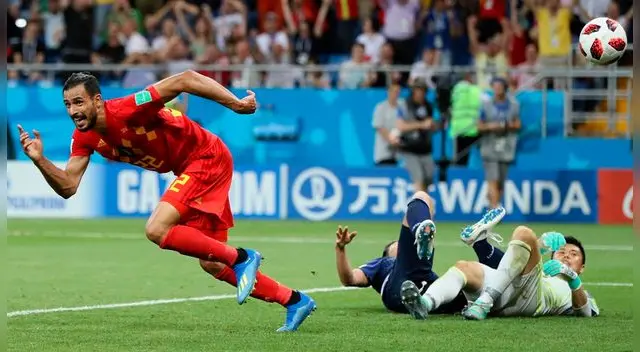 Bélgica venció 3-2 a Japón en los octavos de final del Mundial Rusia 2018