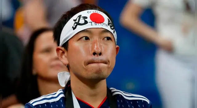 Hinchas de Japón quedaron desconsolados tras perder 3-2 con Bélgica en Mundial Rusia 2018. Foto: EFE Hinchas de Japón quedaron desconsolados tras perder 3-2 con Bélgica en Mundial Rusia 2018. Foto: EFE