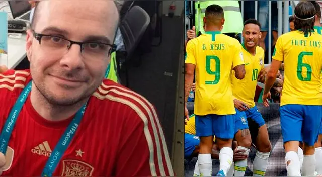 MisterChip compartió su felicidad por el pase de Brasil a los cuartos del Mundial Rusia 2018