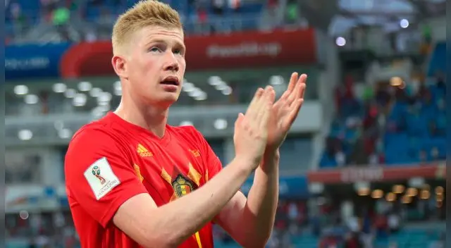 Kevin de Bruyne suma 60 partidos disputados con la Selección de Bélgica. 