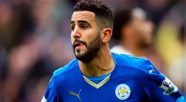 Riyad Mahrez ha disputado cinco temporadas con el Leicester City (2013/2014-2017/2018).