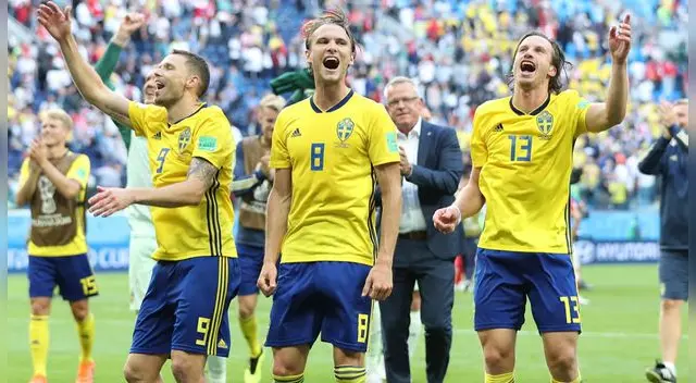 Suecia selló su pase a cuartos de final del Mundial Rusia. Suecia selló su pase a cuartos de final del Mundial Rusia.