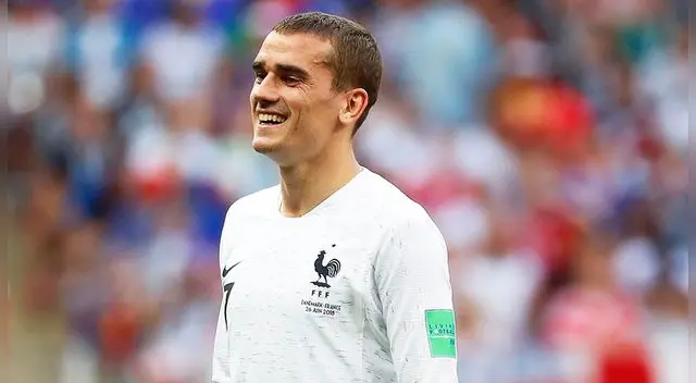 Antoine Griezmann, durante el Mundial Rusia 2018. Antoine Griezmann, durante el Mundial Rusia 2018.