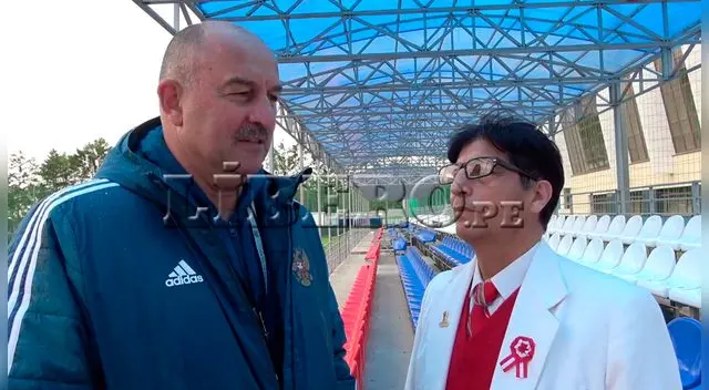 'Lorenzo de Chosica' logró hablar con el estratega ruso, quien compartió su alegría porque en el Perú hayan personas positivas.