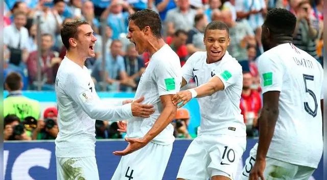 Francia venció a Uruguay por 2-0 y accedió a las semifinales del Mundial de Rusia 2018 Francia venció a Uruguay por 2-0 y accedió a las semifinales del Mundial de Rusia 2018