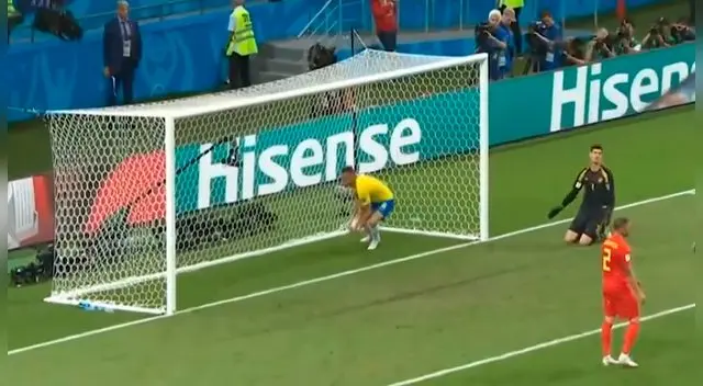 Renato Augusto descuenta 2-1 para Brasil y pone en suspenso el partido ante Bélgica. Renato Augusto descuenta 2-1 para Brasil y pone en suspenso el partido ante Bélgica.