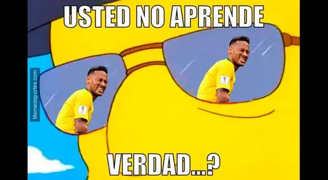 Brasil y Neymar, víctima de memes tras quedar eliminado del Mundial Rusia 2018 a costa de Bélgica Brasil y Neymar, víctima de memes tras quedar eliminado del Mundial Rusia 2018 a costa de Bélgica