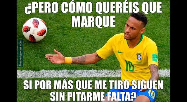 Brasil y Neymar, víctima de memes tras quedar eliminado del Mundial Rusia 2018 a costa de Bélgica Brasil y Neymar, víctima de memes tras quedar eliminado del Mundial Rusia 2018 a costa de Bélgica
