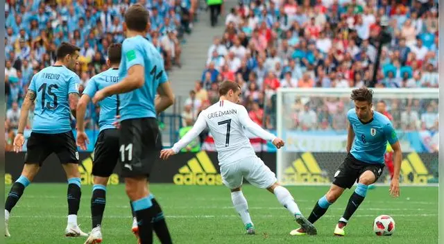 Uruguay vs Francia: igualan 0-0 por los cuartos de final del Mundial de Rusia 2018 Uruguay vs Francia: igualan 0-0 por los cuartos de final del Mundial de Rusia 2018