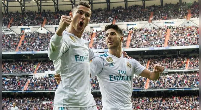 Cristiano Ronaldo quiere que Marco Asensio sea la nueva estrella del Real Madrid. Foto: EFE Cristiano Ronaldo quiere que Marco Asensio sea la nueva estrella del Real Madrid. Foto: EFE
