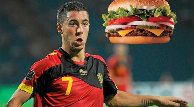 Eden Hazard: El día que prefirió una hamburgesa, 'Burger-Gate', por encima de jugar al fútbol Eden Hazard: El día que prefirió una hamburgesa, 'Burger-Gate', por encima de jugar al fútbol