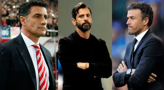 Perfiles de Míchel, Luis Enrique y Quique, nominados para dirigir a la selección de España