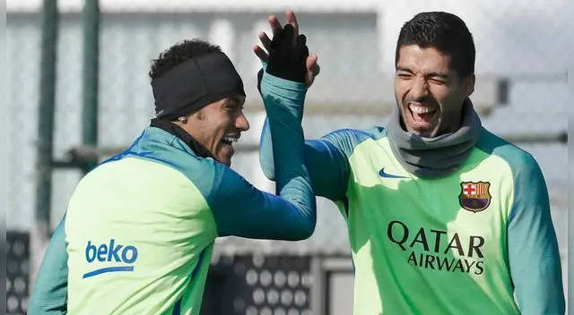 Neymar y Luis Suárez podrían volver a jugar juntos la siguiente temporada, pero en PSG. Foto: EFE Neymar y Luis Suárez podrían volver a jugar juntos la siguiente temporada, pero en PSG. Foto: EFE
