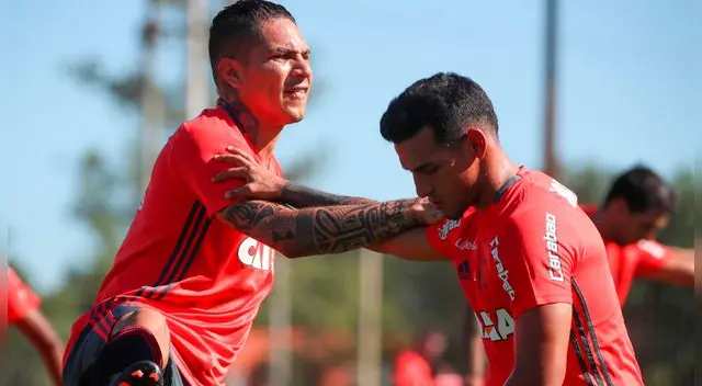 Paolo Guerrero y Miguel Trauco presentes en victoria de Flamengo Paolo Guerrero y Miguel Trauco presentes en victoria de Flamengo