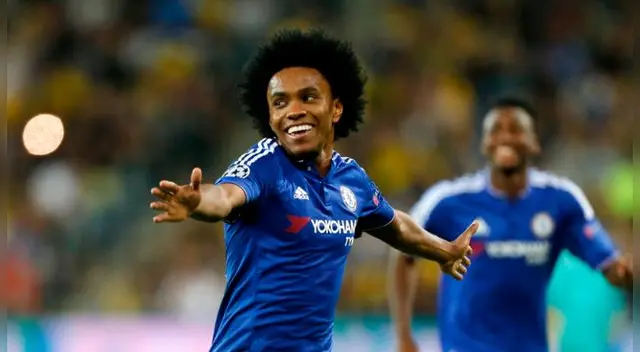 Willian podría dejar Chelsea para sumarse al Manchester United la siguiente temporada. Foto: EFE Willian podría dejar Chelsea para sumarse al Manchester United la siguiente temporada. Foto: EFE