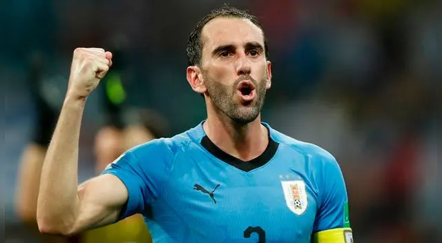 Diego Godín es el capitán de 'La Celeste'. 