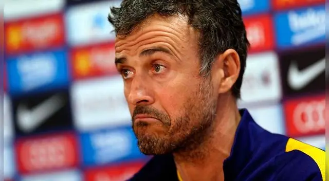 Luis Enrique: Hoy director técnico de España fue consultado en 2015 cuando era DT de Barcelona