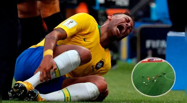 Neymar es blanco de burlas en el fútbol mexicano.