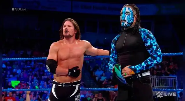 WWE SmackDown, AJ Styles y Jeff Hard pierden ante Nakamura y Rusev previo a Extreme Rules 2018. WWE SmackDown, AJ Styles y Jeff Hard pierden ante Nakamura y Rusev previo a Extreme Rules 2018.