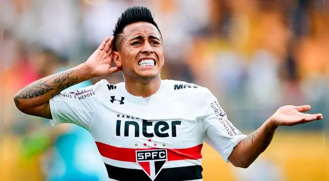 Christian Cueva es el "10" en el combinado paulista. Christian Cueva es el "10" en el combinado paulista.