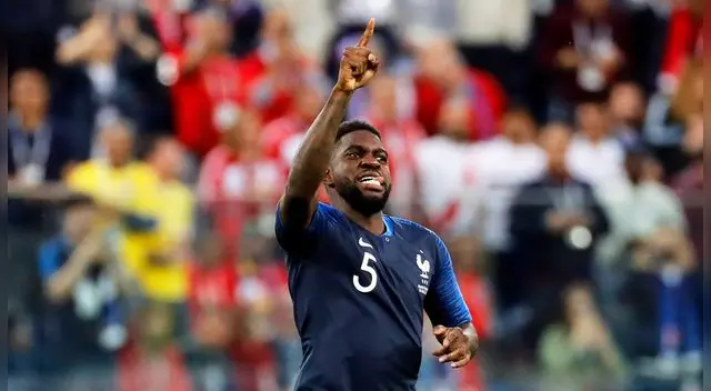 Samuel Umtiti fue elegido el mejor jugador del partido ante Bélgica. Samuel Umtiti fue elegido el mejor jugador del partido ante Bélgica.