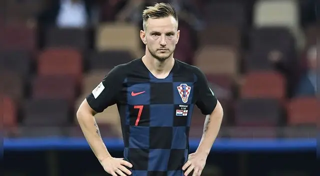 Ivan Rakitic, durante el Croacia-Inglaterra por el Mundial Rusia 2018. Ivan Rakitic, durante el Croacia-Inglaterra por el Mundial Rusia 2018.