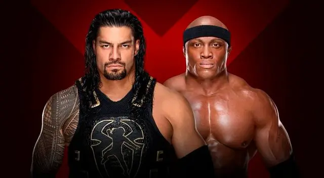 En WWE Extreme Rules 2018, Roman Reigns vs. Bobby Lashley. Foto: WWE En WWE Extreme Rules 2018, Roman Reigns vs. Bobby Lashley. Foto: WWE