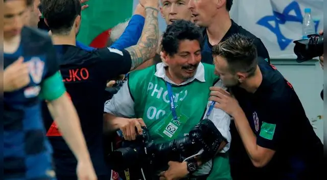 Yuri Cortez habló sobre los momentos que vivió durante la celebración de Croacia en la que fue aplastado. Yuri Cortez habló sobre los momentos que vivió durante la celebración de Croacia en la que fue aplastado.