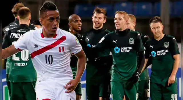 Christian Cueva, flamante fichaje del Krasnodar de Rusia. Christian Cueva, flamante fichaje del Krasnodar de Rusia.