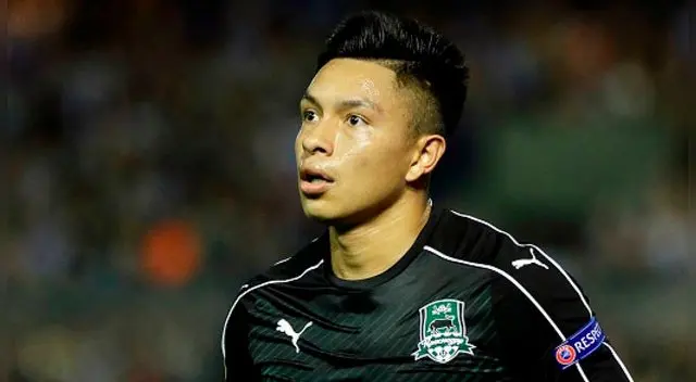 El ecuatoriano Cristian Ramírez. El ecuatoriano Cristian Ramírez.