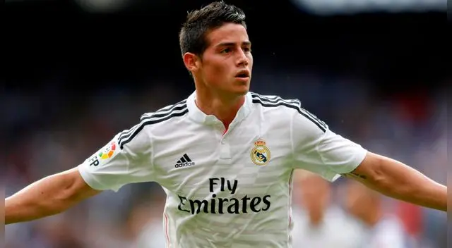 James Rodríguez sumó 36 anotaciones con la camiseta del Real Madrid. James Rodríguez sumó 36 anotaciones con la camiseta del Real Madrid.