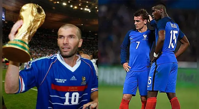Paul Pogba comparó a Antoine Griezmann con Zinedine Zidane en la previa de la final del Mundial de Rusia 2018.