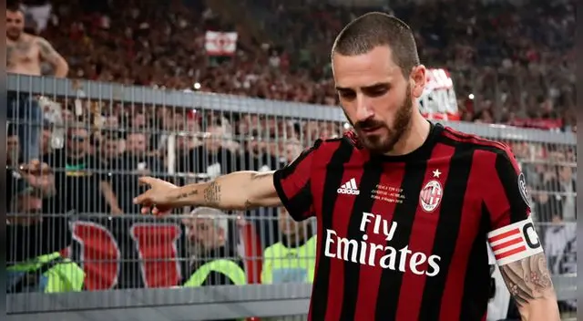 Leonardo Bonucci podría salir del fútbol italiano la actual temporada. Foto: AFP