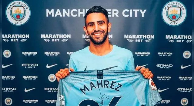 Riyad Mahrez sueña con ganar la Champions con el 'City'.