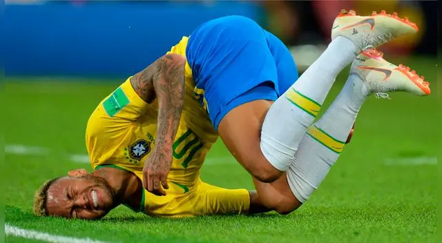 Neymar es blanco de críticas en el Mundial Rusia 2018.