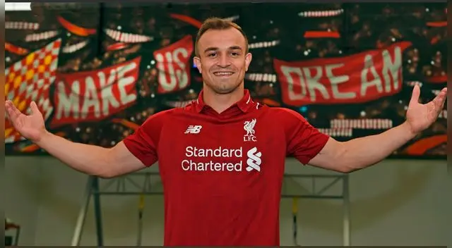 Liverpool: Xherdan Shaquiri se convirtió en nuevo jugador del cuadro ingles Liverpool: Xherdan Shaquiri se convirtió en nuevo jugador del cuadro ingles