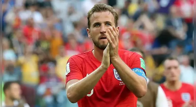 Harry Kane aplaude a la afición inglesa en el Mundial Rusia 2018. Harry Kane aplaude a la afición inglesa en el Mundial Rusia 2018.