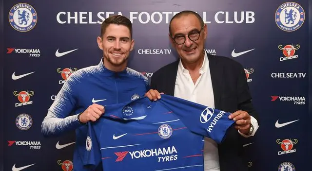 Jorginho se convirtió en el flamante refuerzo del Chelsea. Jorginho se convirtió en el flamante refuerzo del Chelsea.
