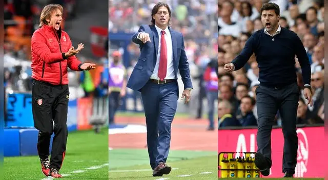 Ricardo Gareca - Matías Almeyda - Mauricio Pochettino