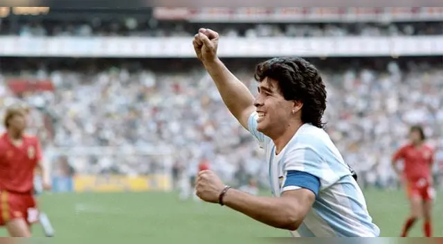 Diego Armando Maradona en México 86. Diego Armando Maradona en México 86.