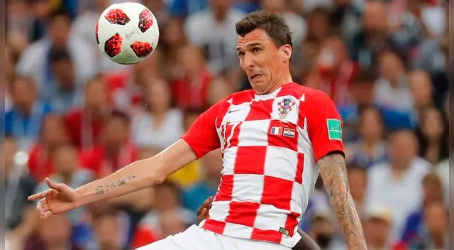 Mario Mandzukic anotó el segundo gol de Croacia en el encuentro. Foto: EFE Mario Mandzukic anotó el segundo gol de Croacia en el encuentro. Foto: EFE