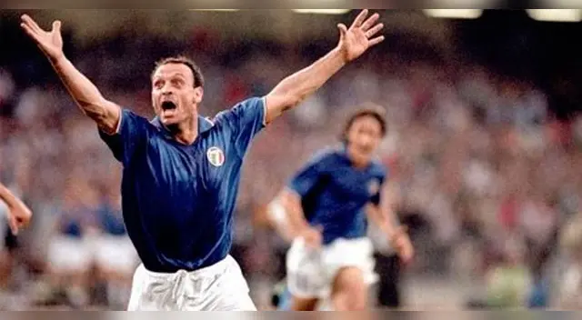 Salvatore Schillaci en Italia 90. Salvatore Schillaci en Italia 90.