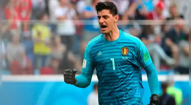 Thibaut Courtois ha sido elegido por la FIFA como el mejor arquero del Mundial Rusia 2018. Foto: EFE